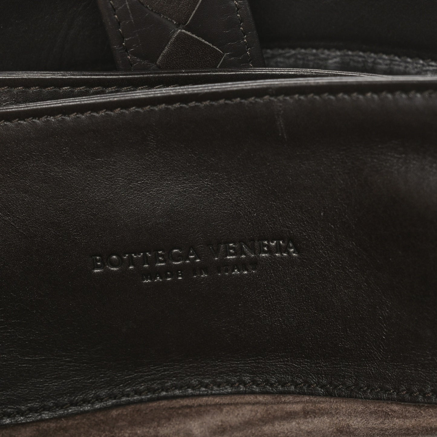 Nappa Intrecciato Medium Roma Tote Moro