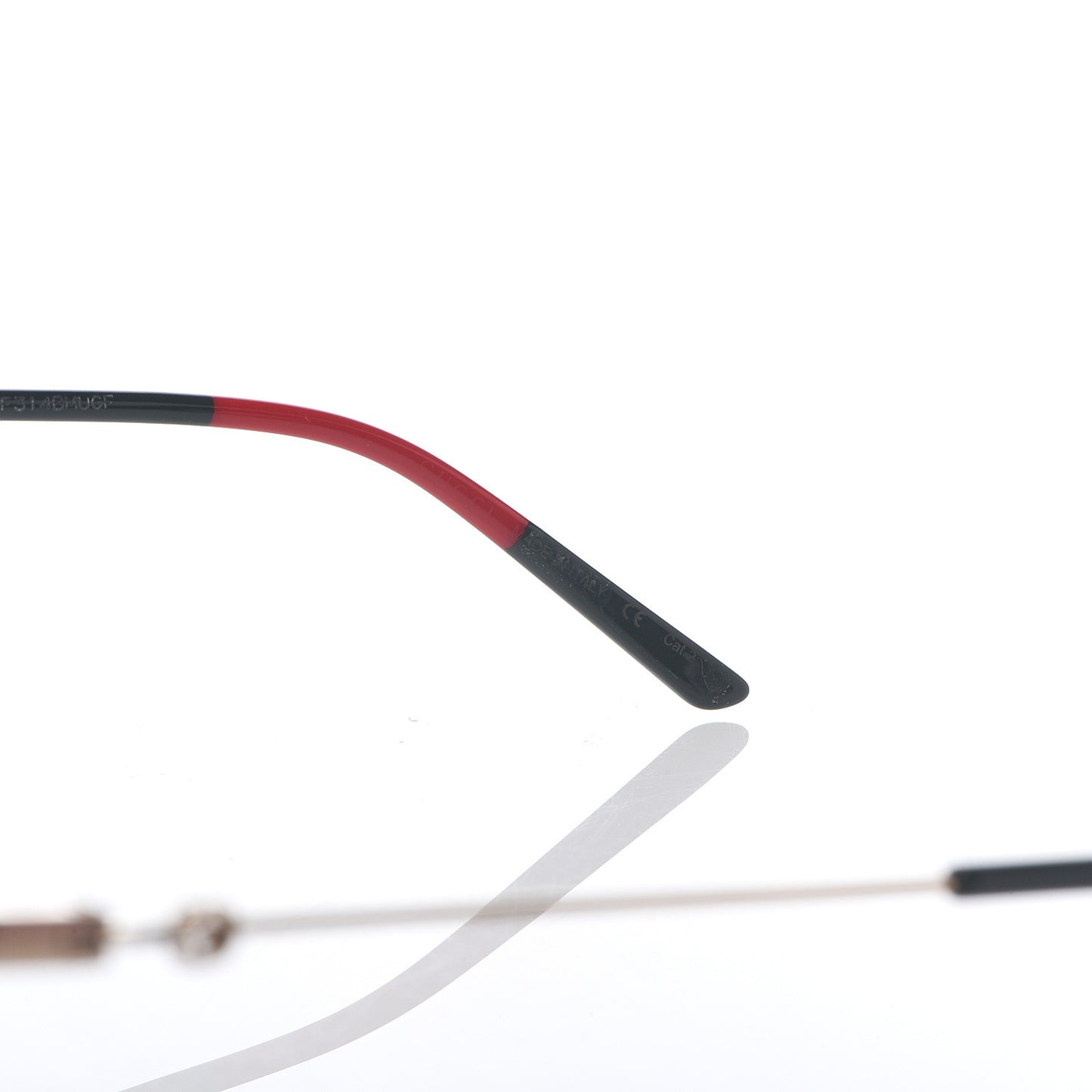 Rectangular Frame Interlocking G Sunglasses GG0394S Green Red