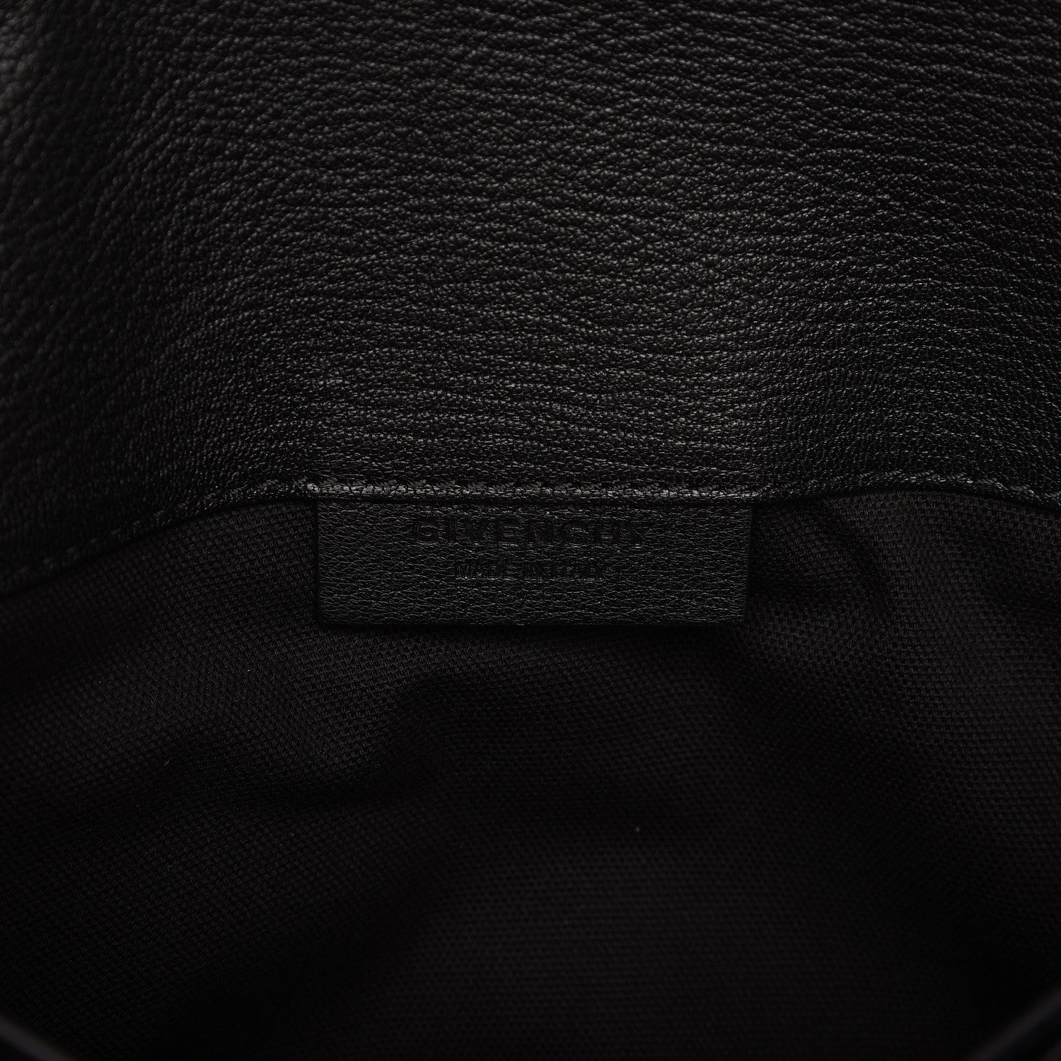 Givenchy Sugar Goatskin Medium Antigona Envelope Clutch Black 7 of 8