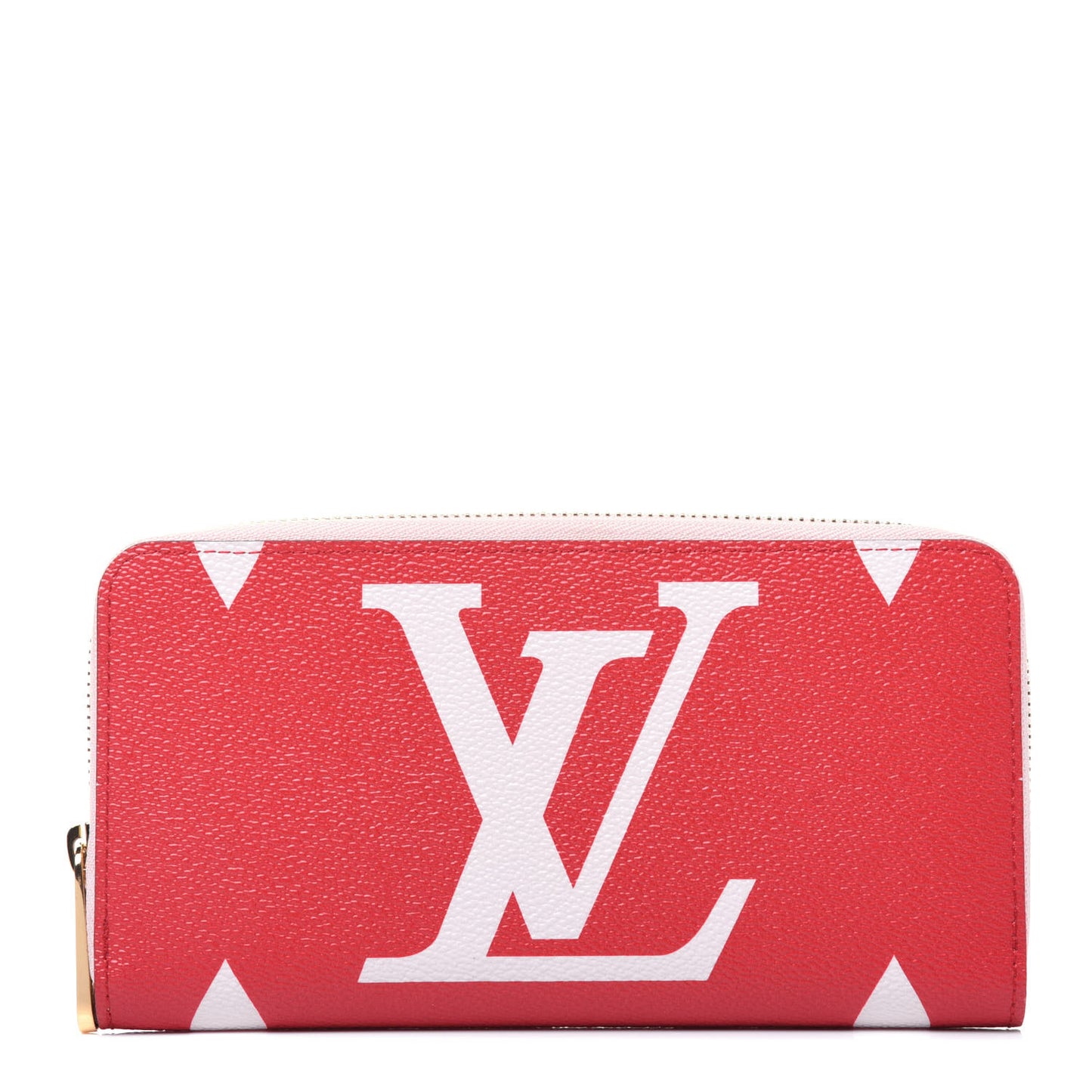 Monogram Giant Zippy Wallet Rouge Rose
