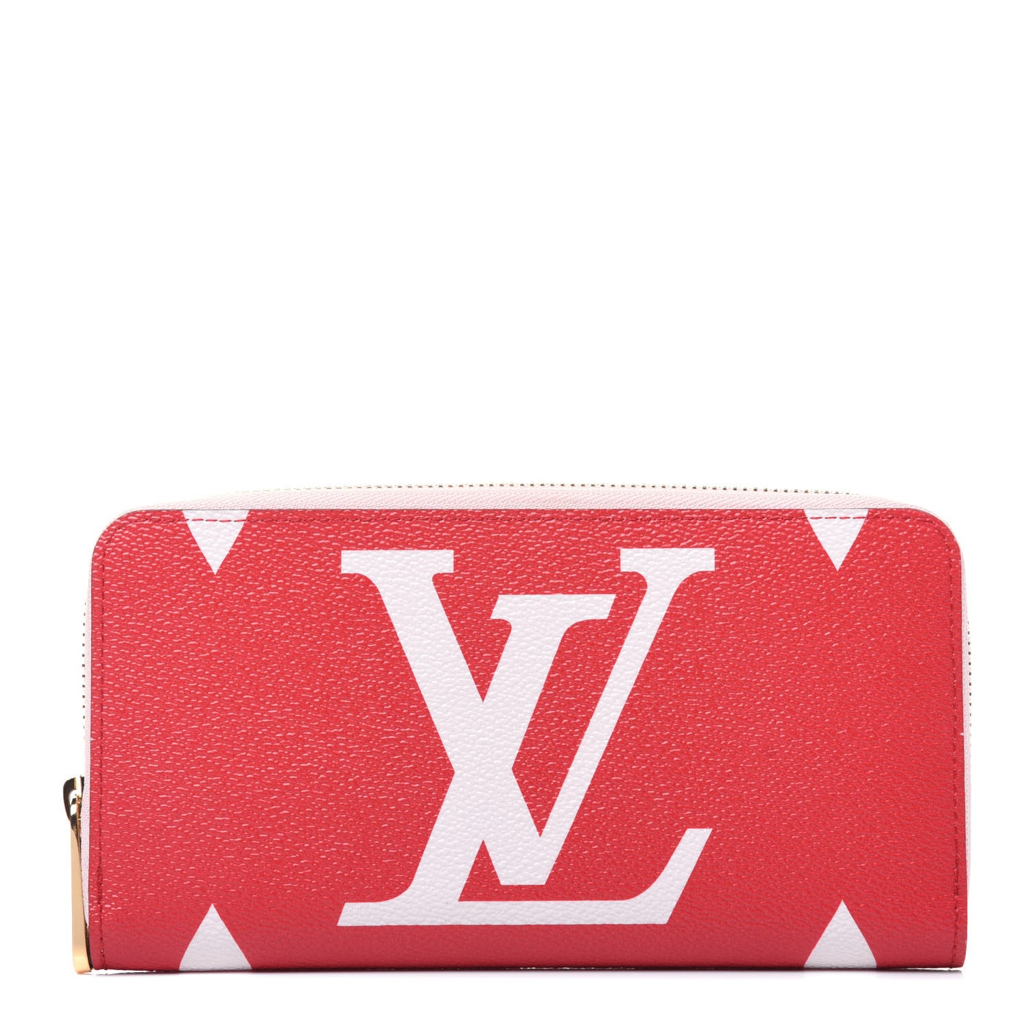 Louis Vuitton Monogram Giant Zippy Wallet Rouge Rose 1 of 12