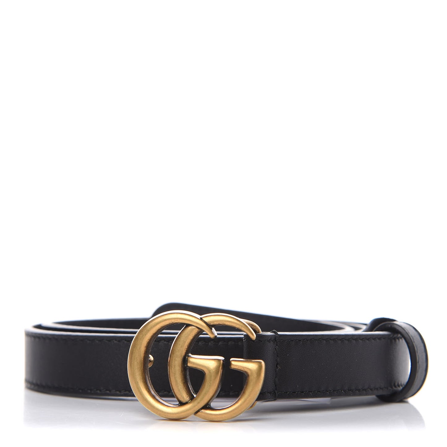 Calfskin Double G 20mm Belt 70 28 Black