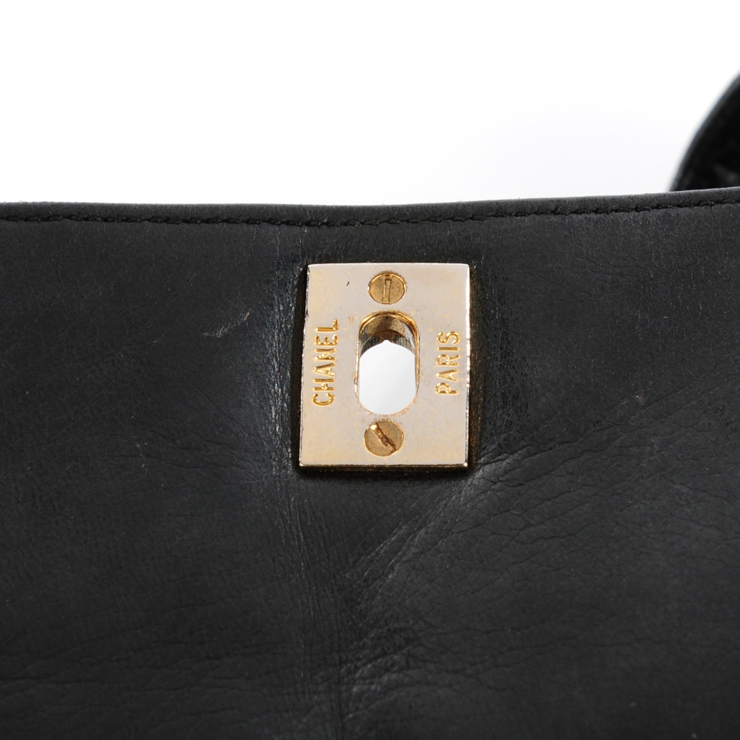 Chanel Lambskin Quilted Shoulder Bag Black 5 of 7