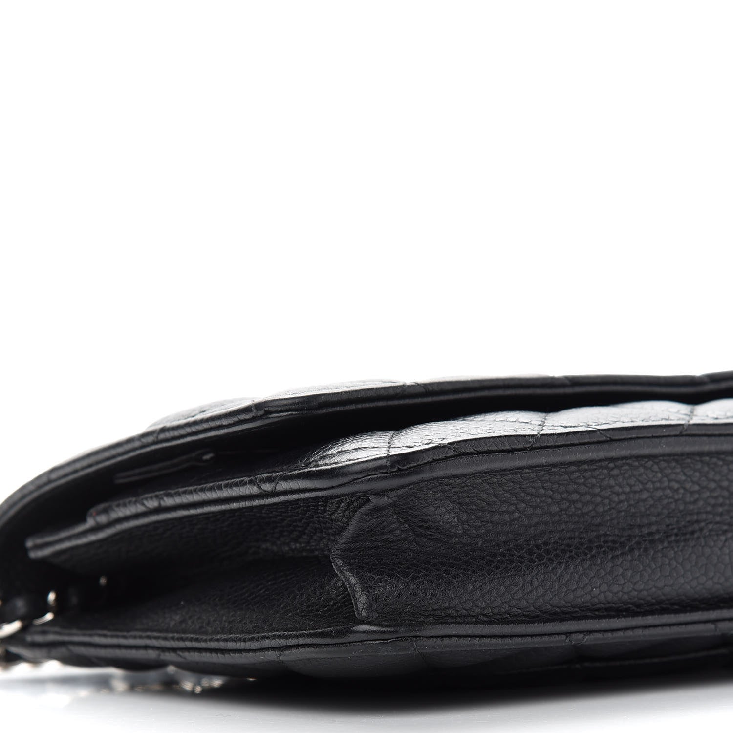 Chanel Caviar Quilted Wallet On Chain WOC Black 9 of 10