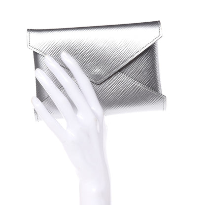 Louis Vuitton Metallic Epi Medium Kirigami Pochette Insert Silver 2 of 6