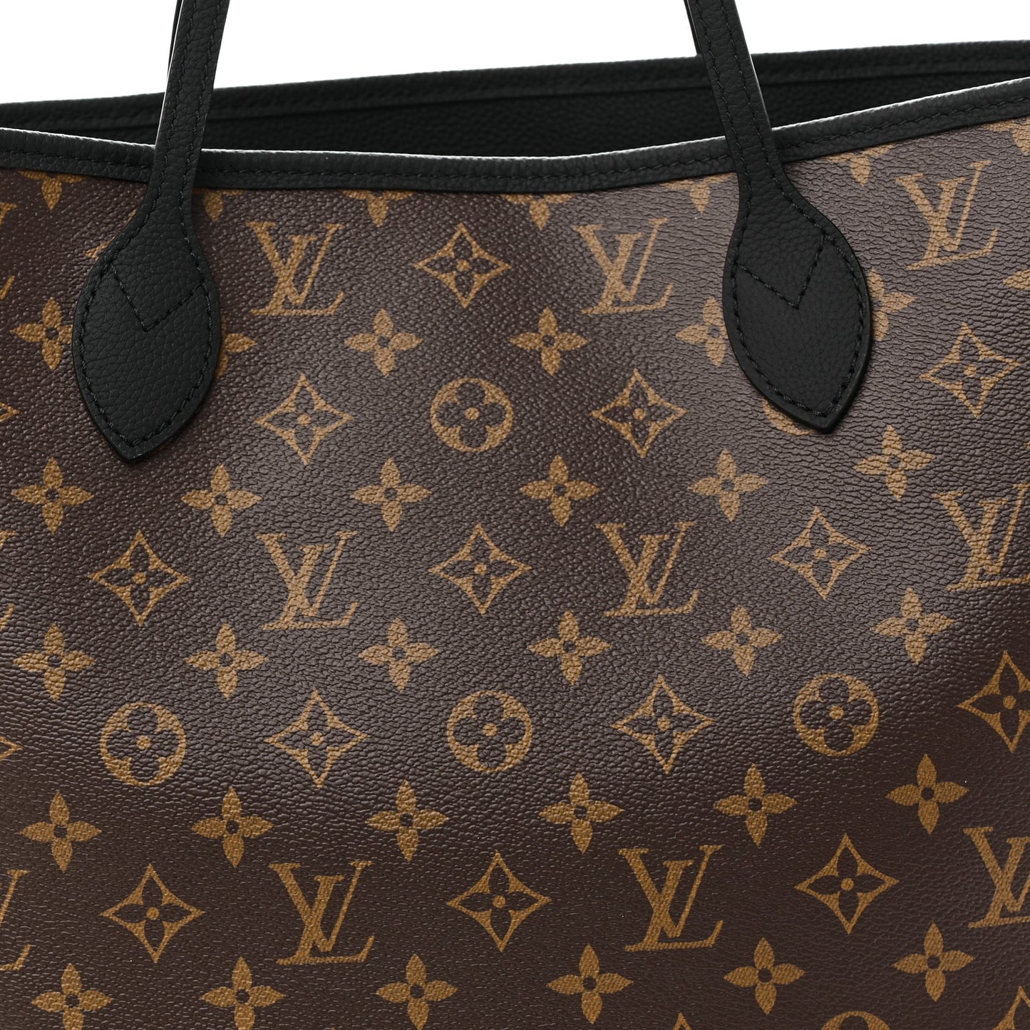 Monogram Calfskin Neo Neverfull Inside Out MM Black