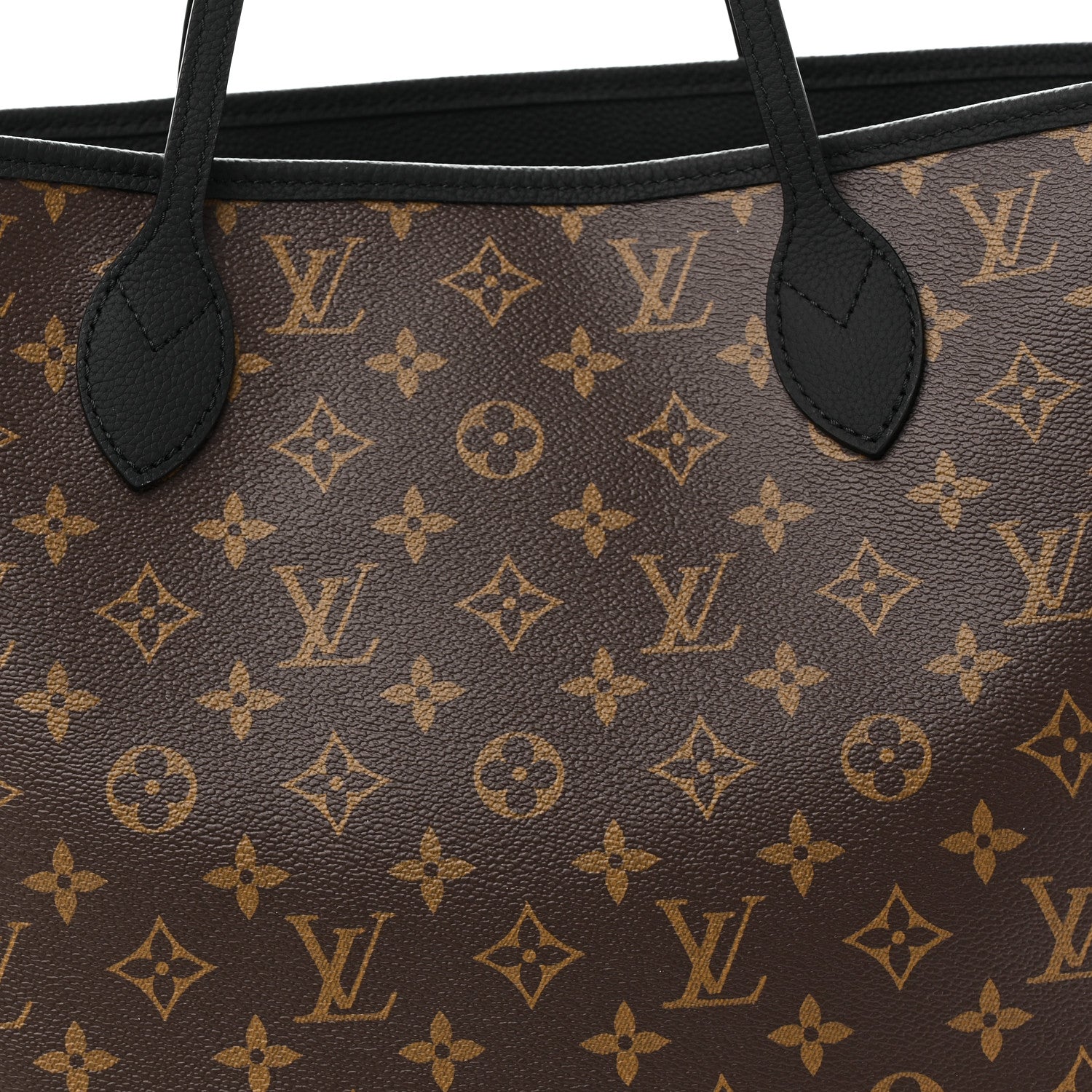 Louis Vuitton Monogram Calfskin Neo Neverfull Inside Out MM Black 11 of 16