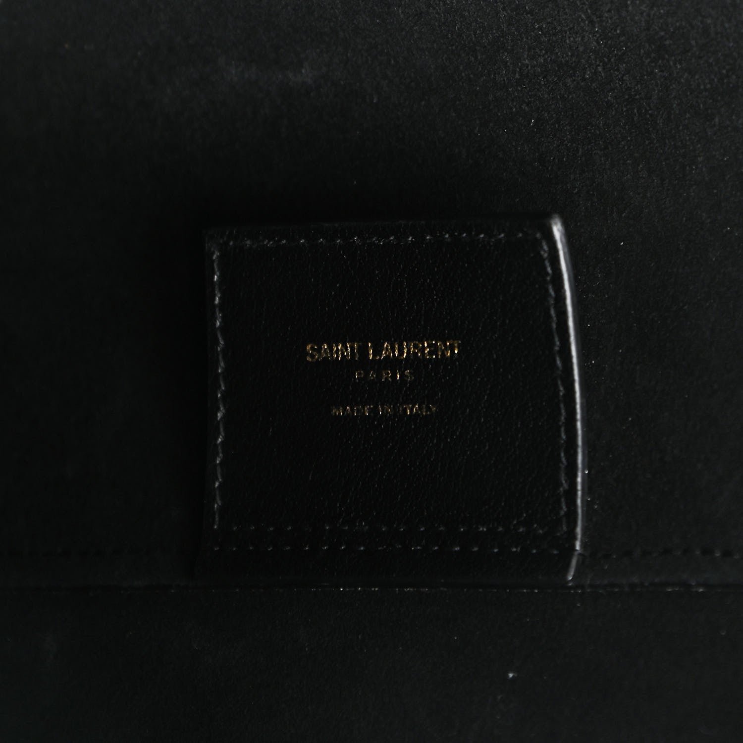 Saint Laurent Calfskin Large Shopping Tote Black 7 of 11