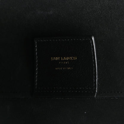 Saint Laurent Calfskin Large Shopping Tote Black 7 of 11