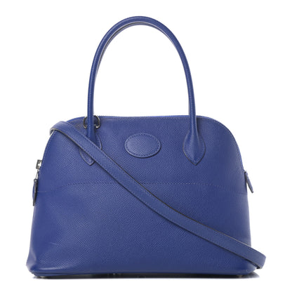 Hermes Epsom Bolide 27 Bleu Electrique 1 of 14