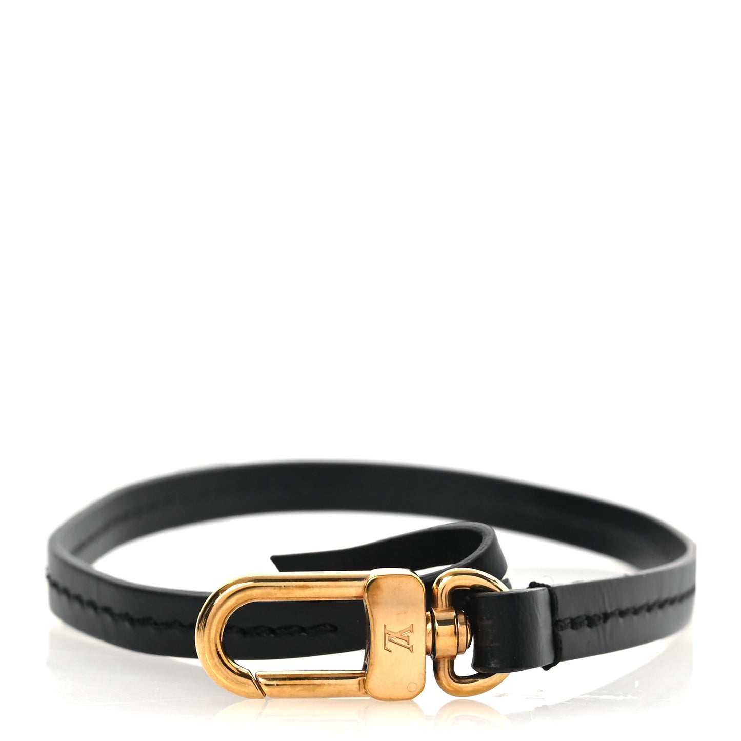 Calfskin Pochette Accessories Strap Black