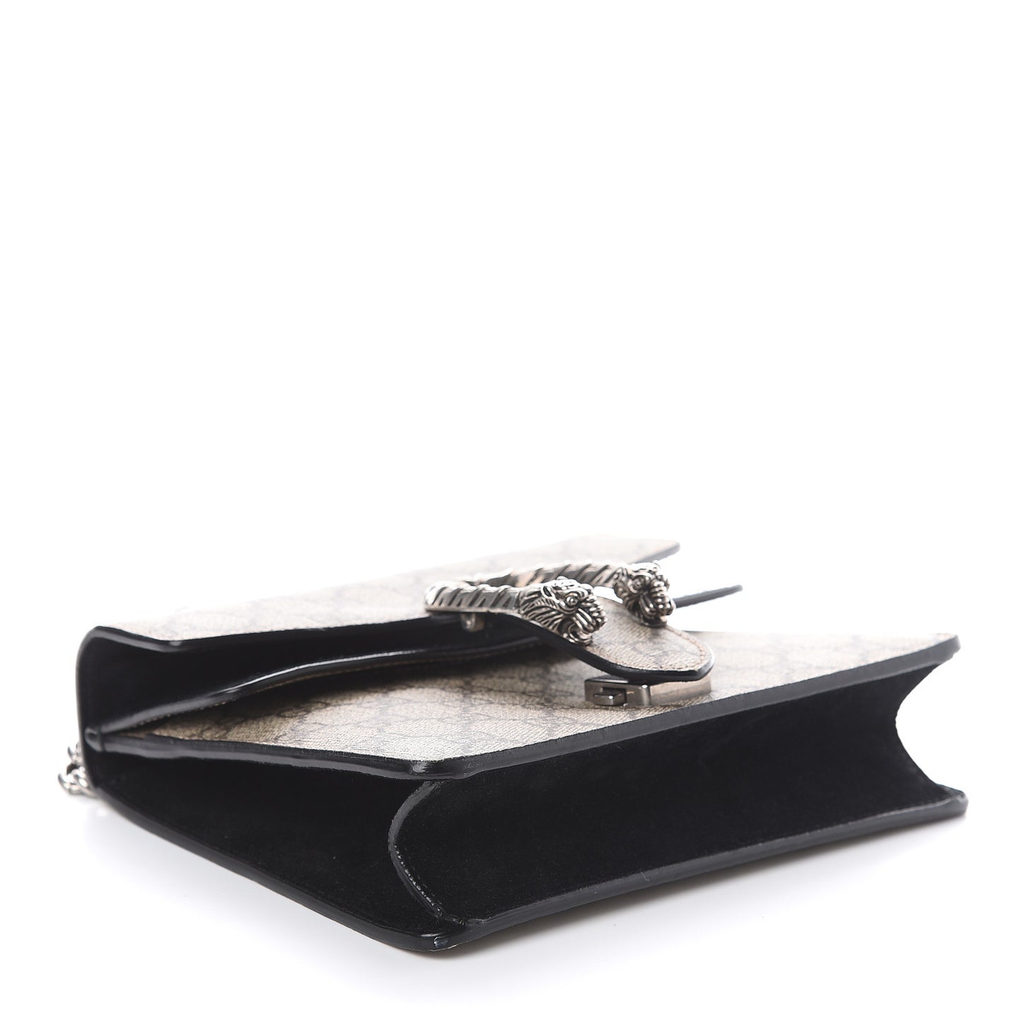GG Supreme Monogram Mini Dionysus Shoulder Bag Black