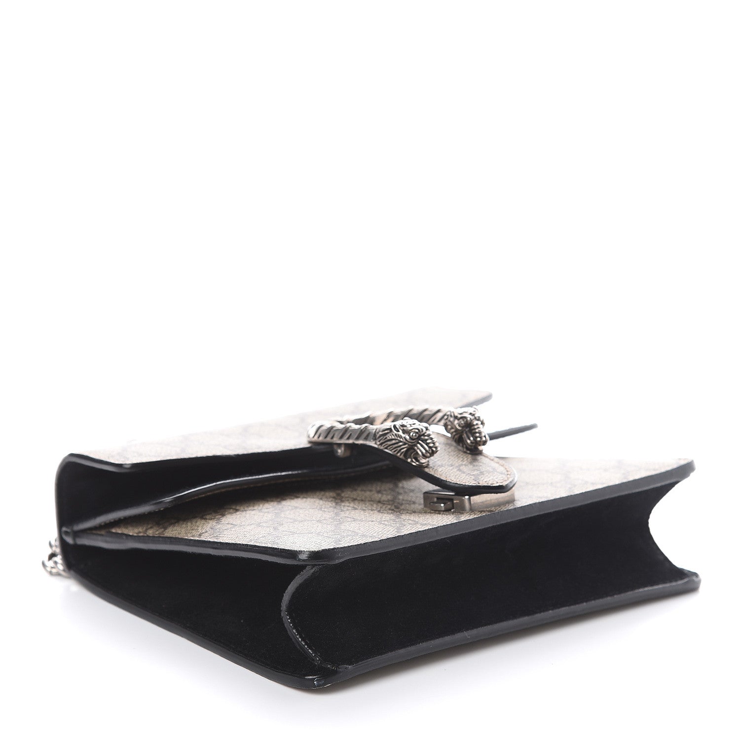 Gucci GG Supreme Monogram Mini Dionysus Shoulder Bag Black 3 of 7