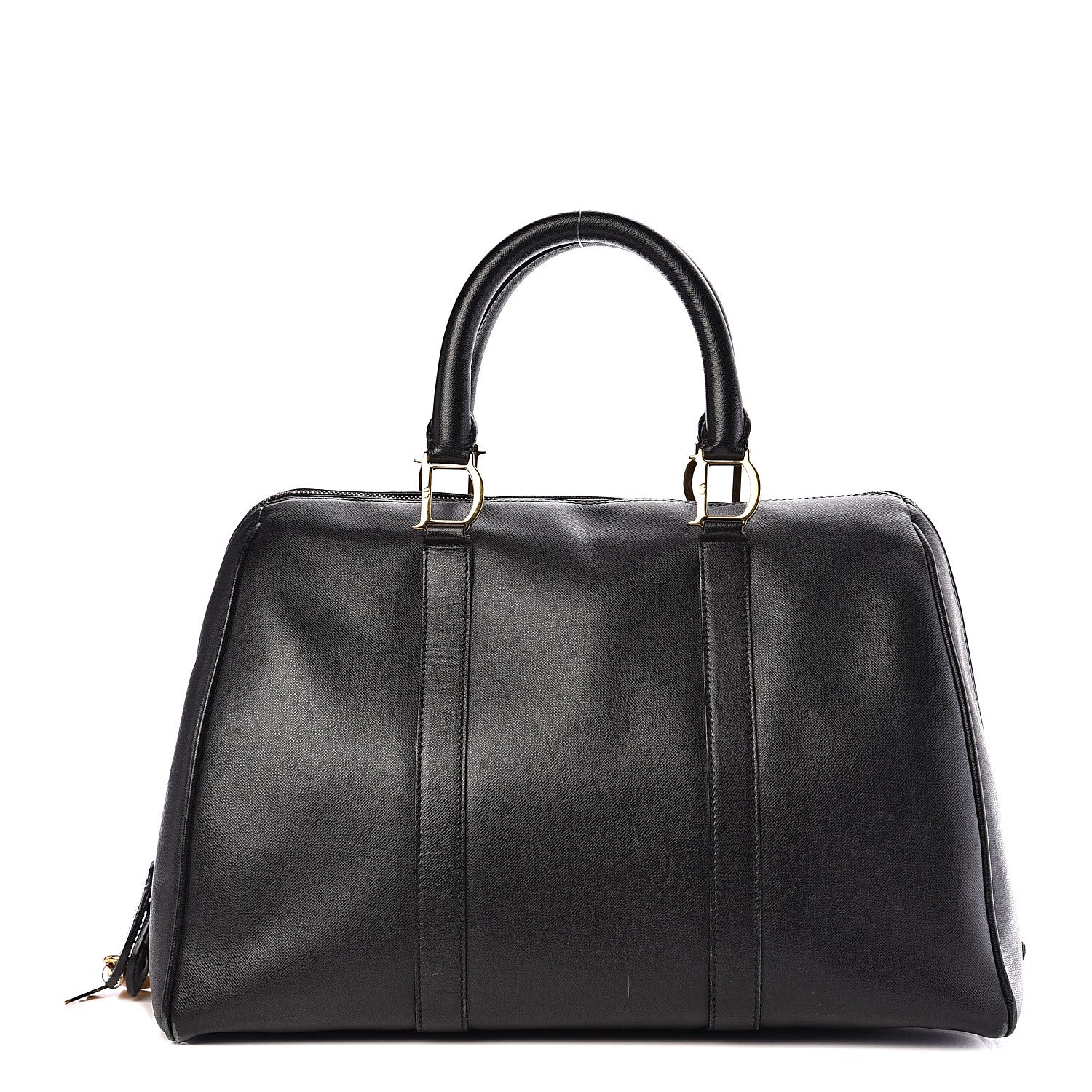 Christian Dior Calfskin Bowler Black 1 of 15