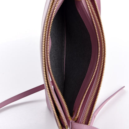 Celine Lambskin Large Trio Crossbody Bag Pink 5 of 13