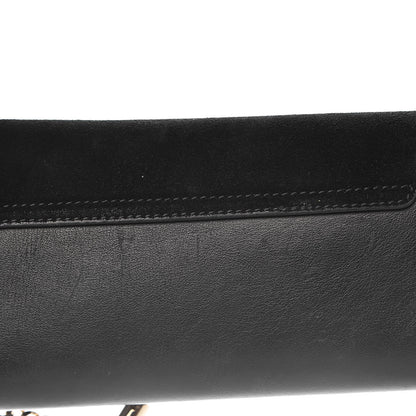Chloe Suede Calfskin Mini Faye Shoulder Bag Black 11 of 14