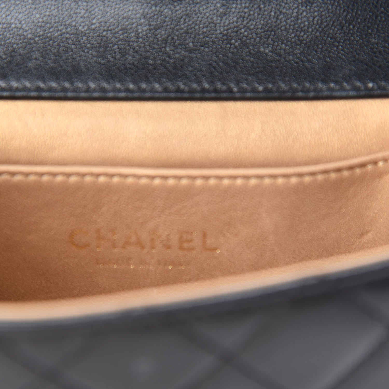 Chanel Goatskin Quilted Chic Pearls Flap Black 8 of 11