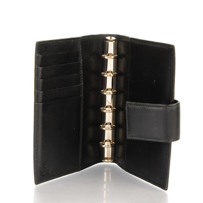 Gucci Guccissima Small Ring Agenda Black 5 of 7