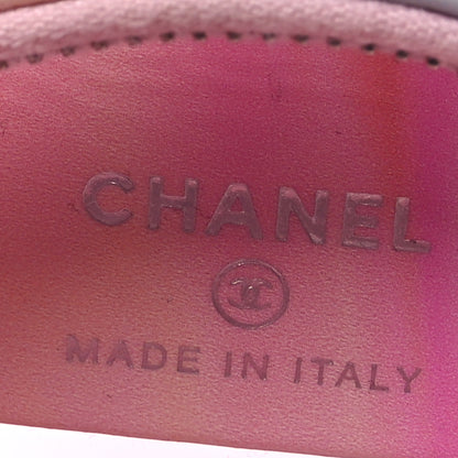 Chanel PVC Lambskin Filigree Round Clutch With Chain Pink 6 of 11