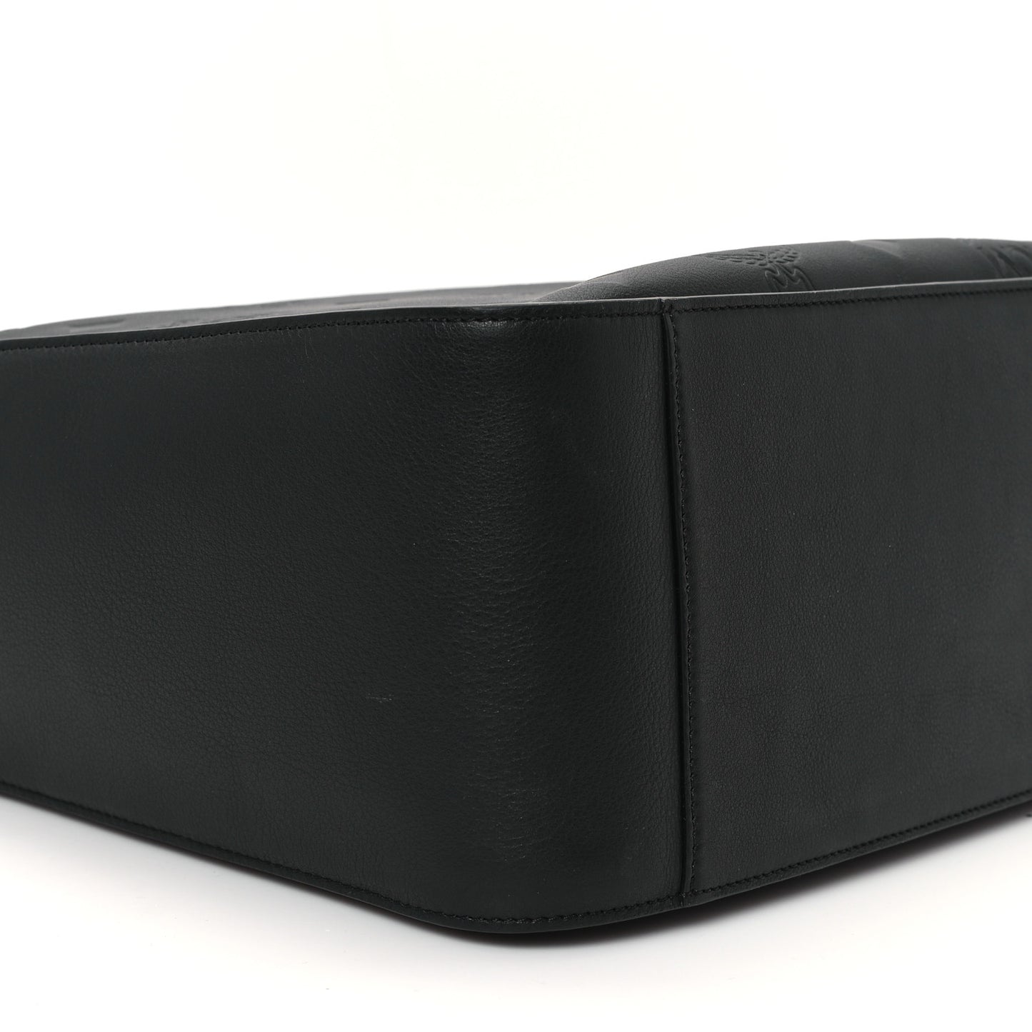 Calfskin Ottomar Monogram Large Aren Flap Hobo Black