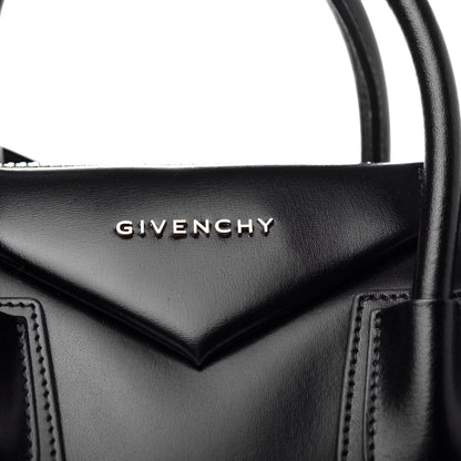 Givenchy Shiny Lord Calfskin Medium Antigona Black 10 of 11
