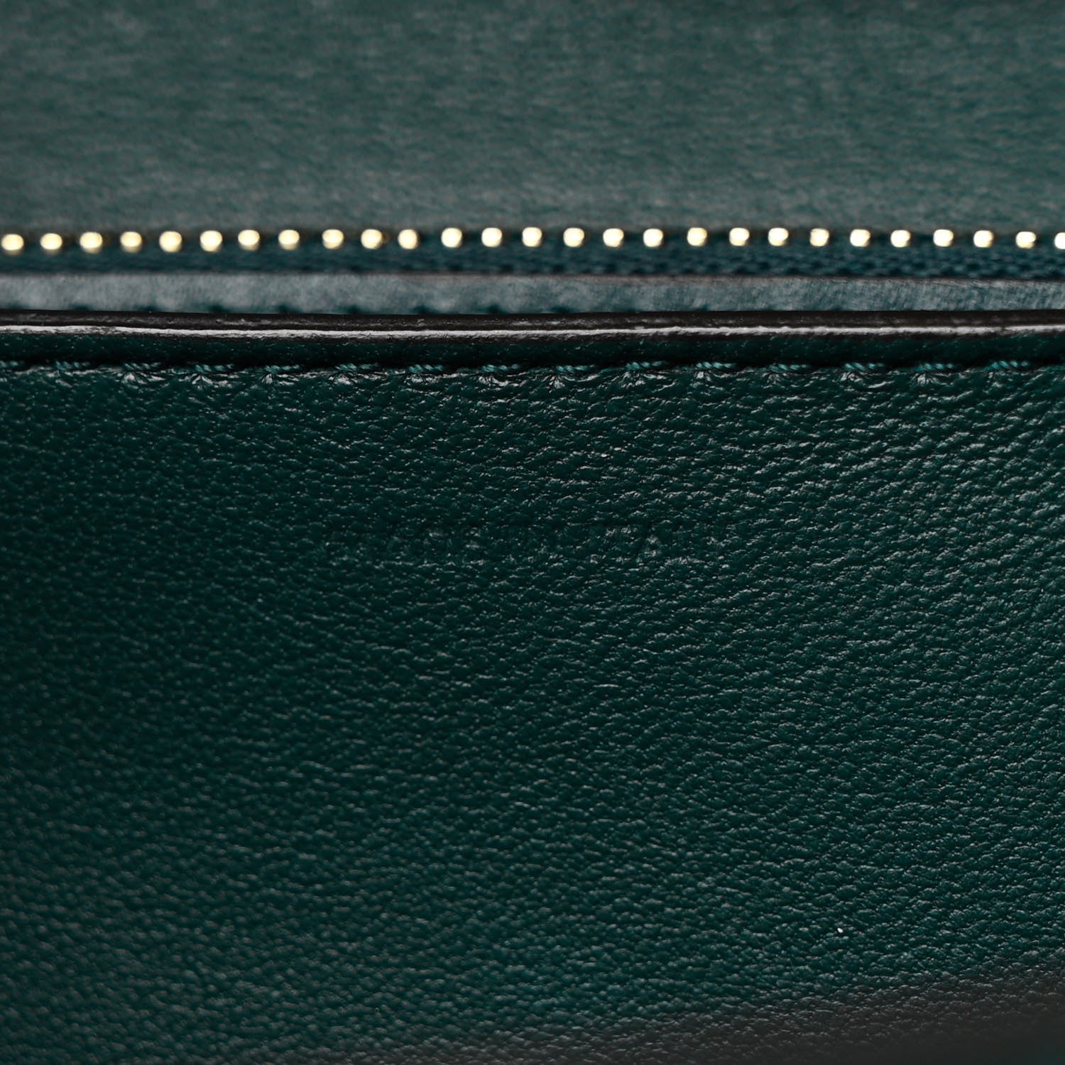 Celine Box Calfskin Medium Classic Box Flap Bag Forest Green 8 of 11