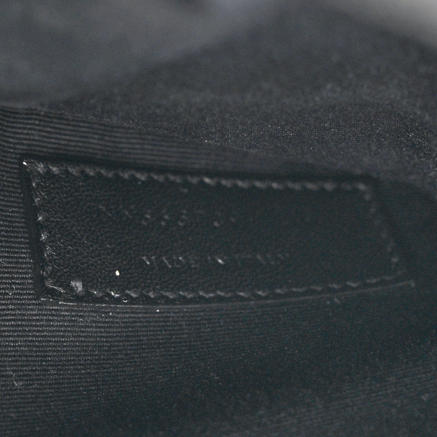Saint Laurent Grain De Poudre Uptown Pouch Black 7 of 8