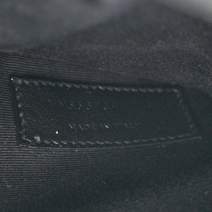 Saint Laurent Grain De Poudre Uptown Pouch Black 7 of 8