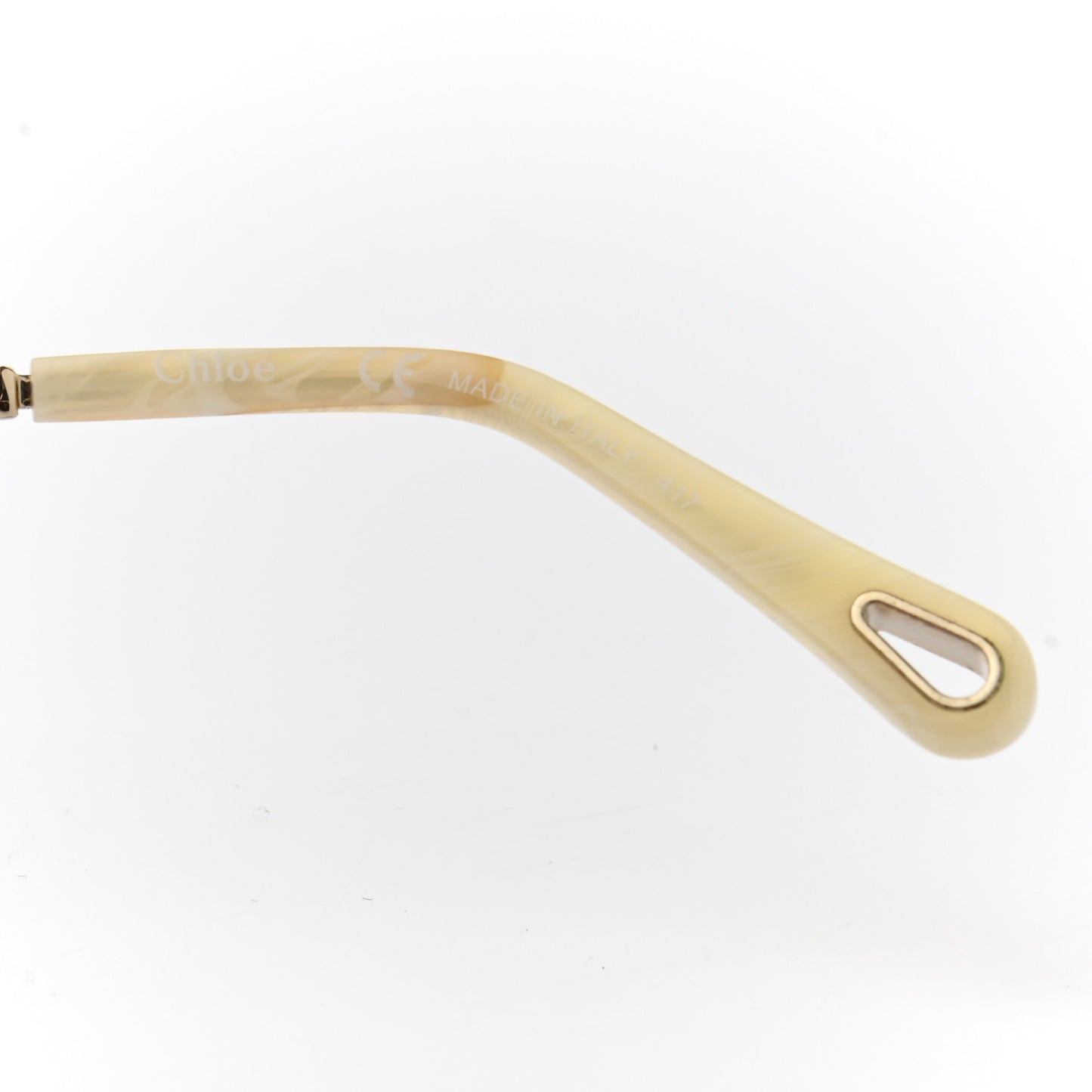 Metal Oversized Round Carlina Oversized Round Sunglasses CE114SD Gold