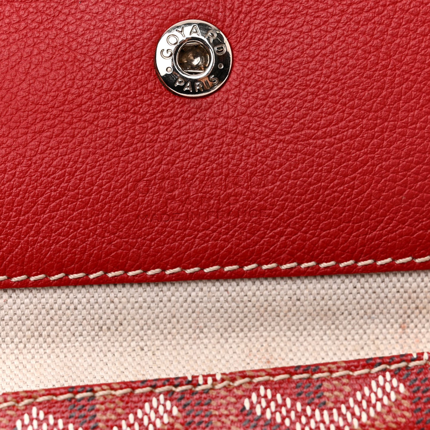 Goyardine Saint Louis PM Red
