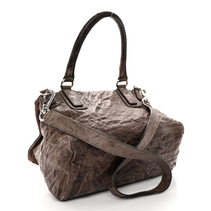 Givenchy Tumbled Sheepskin Medium Pandora Charcoal 3 of 12
