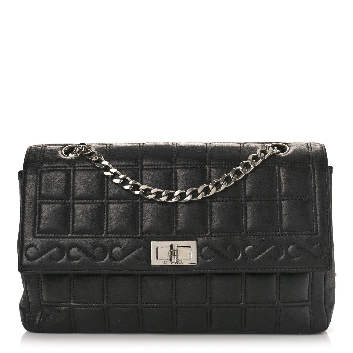Chanel Lambskin Quilted Mademoiselle Flap Black 1 of 10