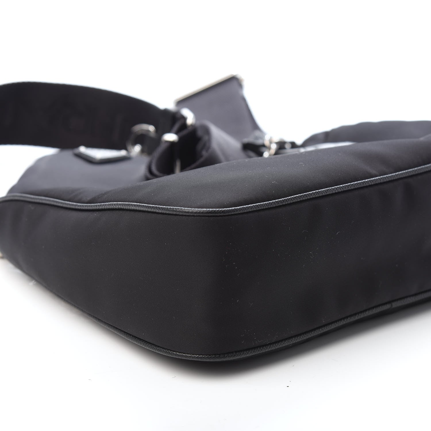 Prada Nylon Re-Edition 2005 Shoulder Bag Black 7 of 8