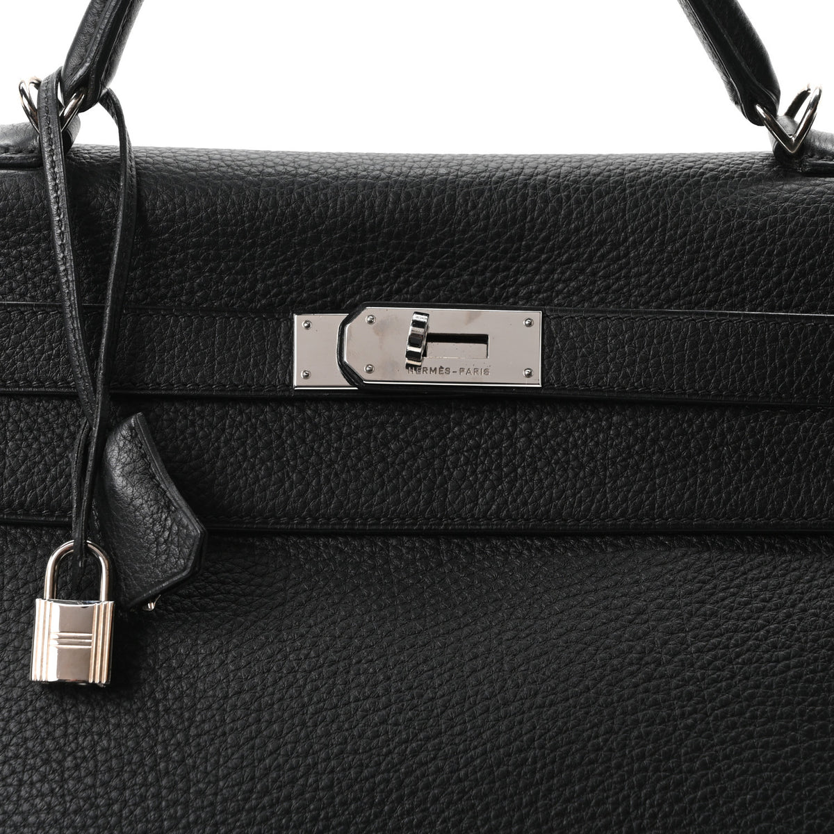 Hermes Togo Kelly Retourne 40 Black 8 of 10