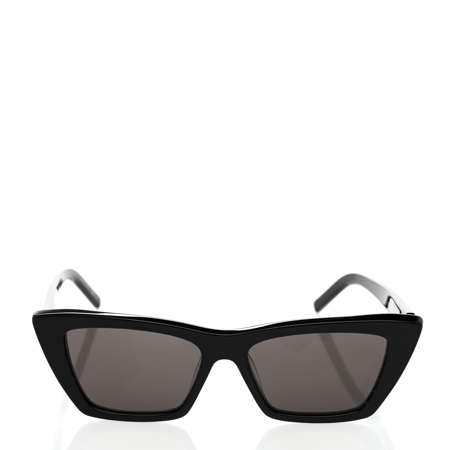 Saint Laurent Acetate Mica Cat Eye Sunglasses SL 276 Black 2 of 8