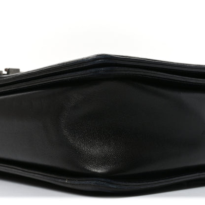 Chanel Lambskin Quilted Large Boy Flap Black 10 of 10