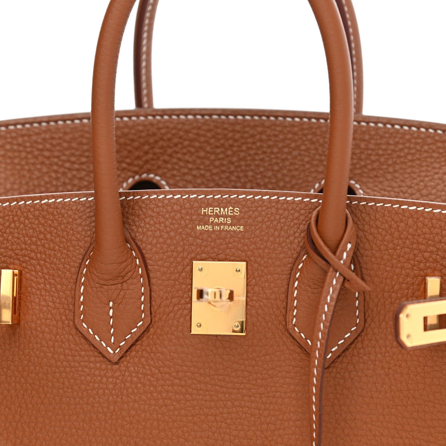 Hermes Togo Birkin 25 Gold 6 of 10