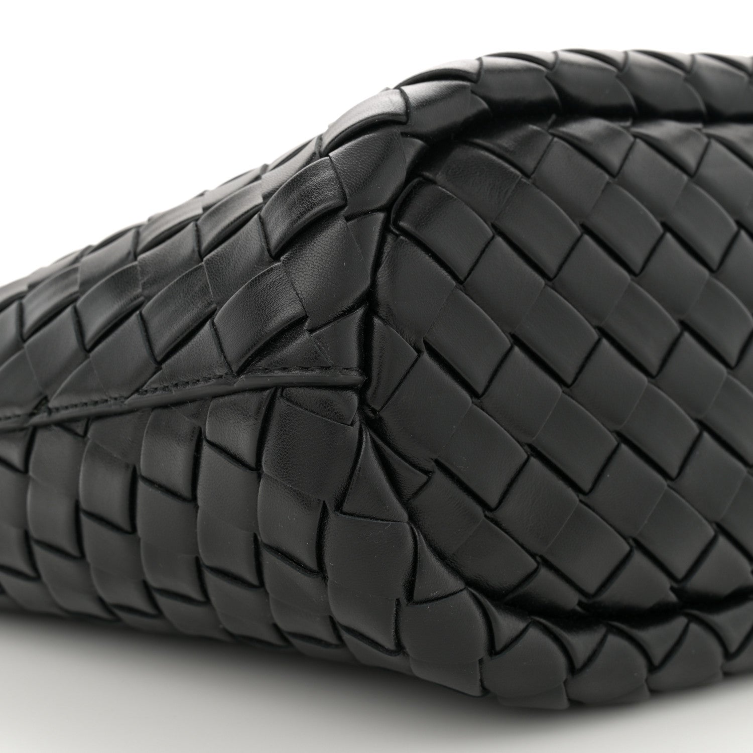 Bottega Veneta Calfskin Intrecciato Picnic Black 10 of 11