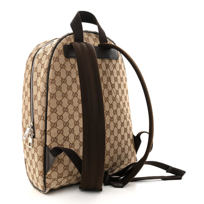 Gucci GG Monogram Travel Backpack Dark Brown 3 of 10