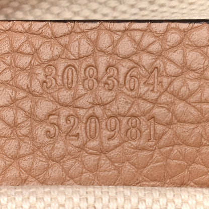 Gucci Pebbled Calfskin Small Soho Disco Bag Camelia 7 of 11