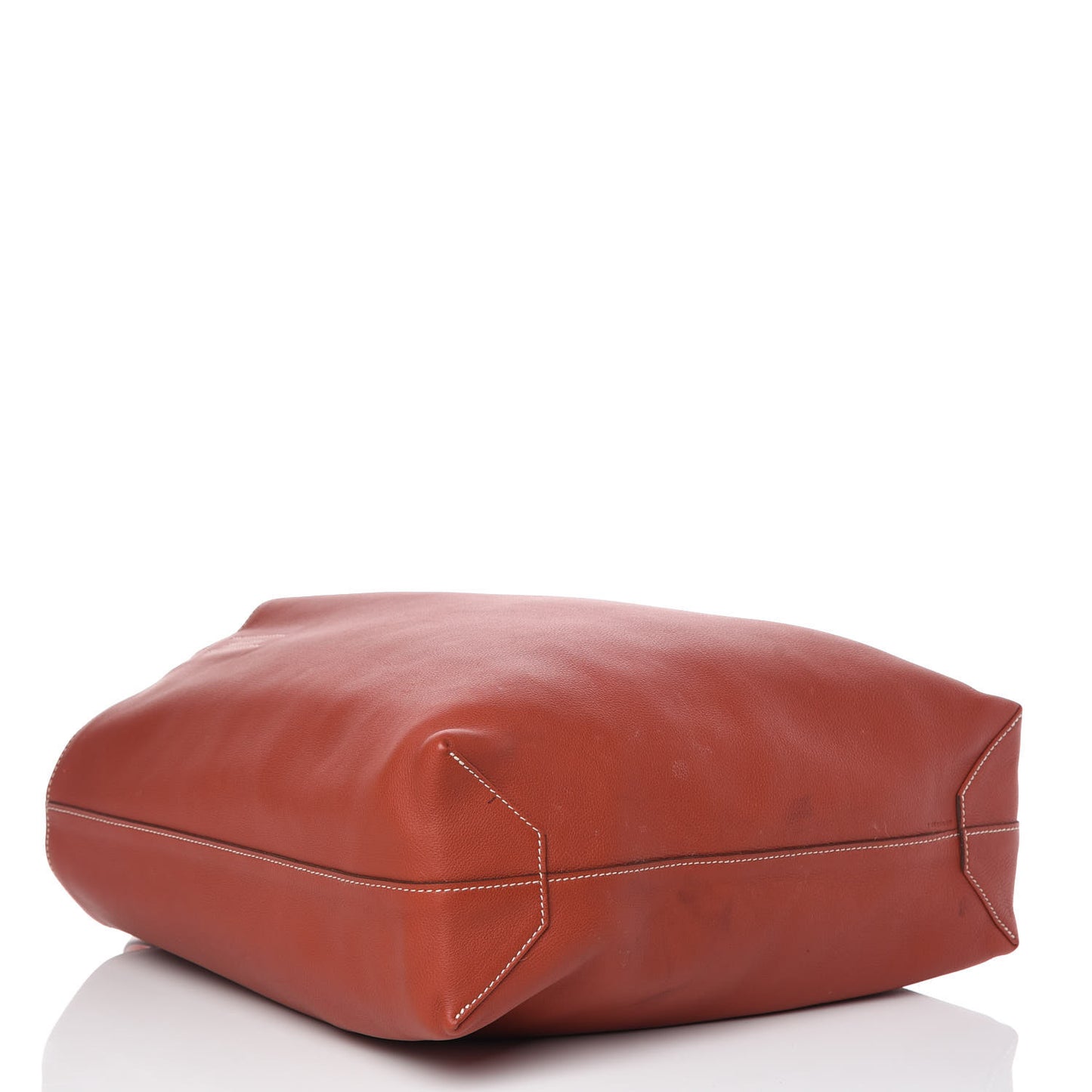 Veau Sikkim Taurillon Clemence Double Sens 45 Reversible Tote Rubis Bougainvillea