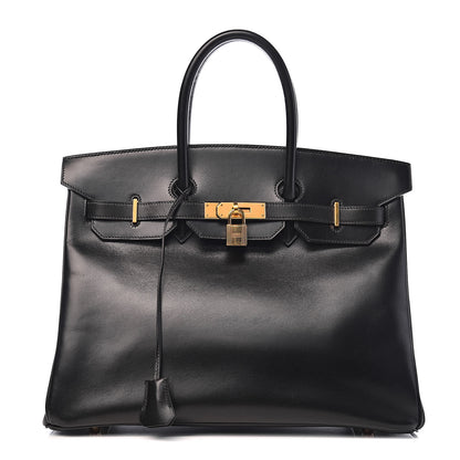 Hermes Box Birkin 35 Black 1 of 34