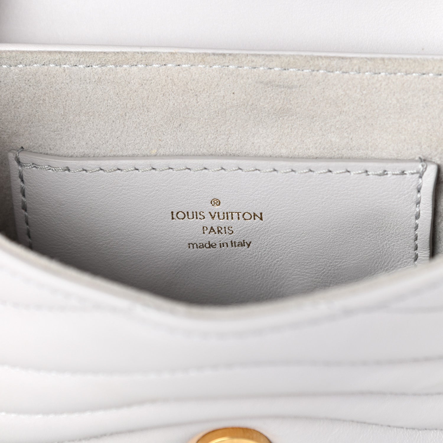 Louis Vuitton Calfskin New Wave Multi Pochette Brume 6 of 10