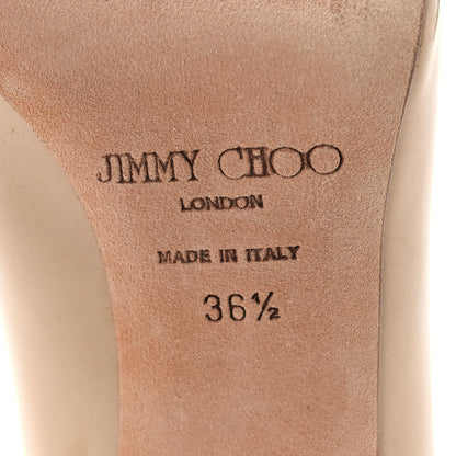 Jimmy Choo Patent Agnes 85 Pumps 36.5 Nude 8 of 9