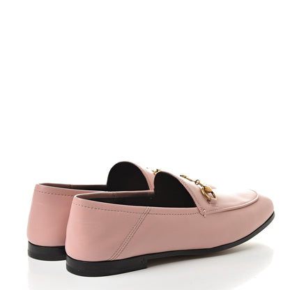 Gucci Lambskin Womens Brixton Horsebit Loafers 36 Perfect Pink 4 of 8