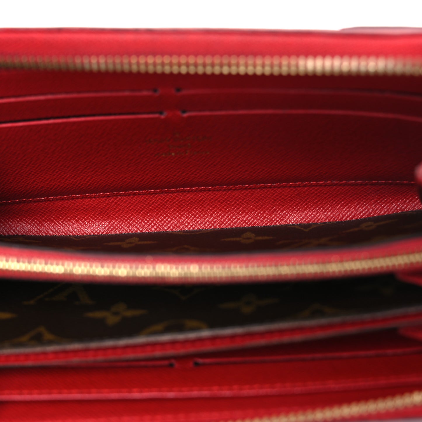 Monogram Retiro Zippy Wallet Cherry