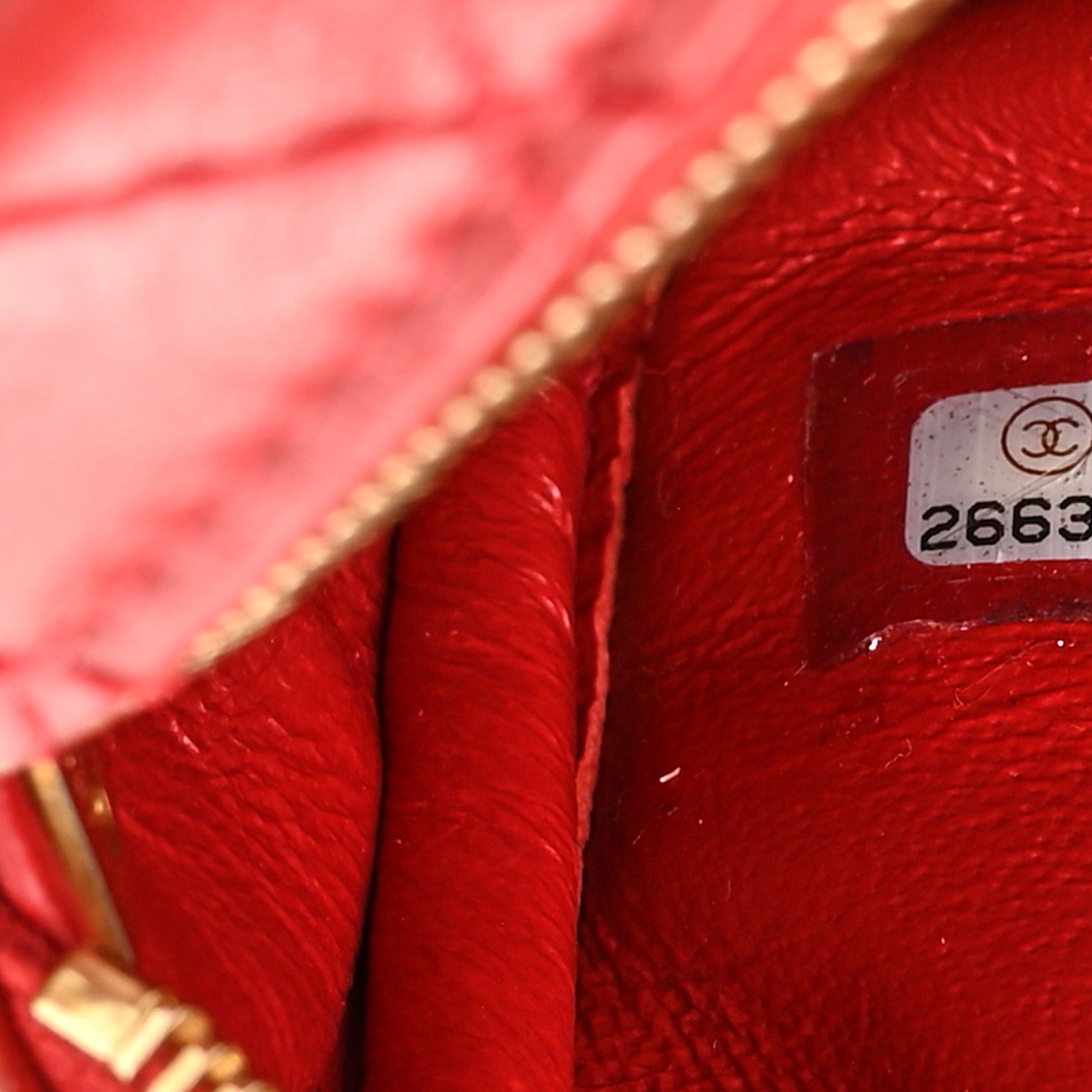 Chanel Aged Calfskin Quilted Mini Reissue Camera Case Red 7 of 11