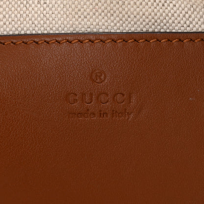 Gucci Calfskin GG Matelasse Shoulder Bag Peanut Brown Natural 6 of 10