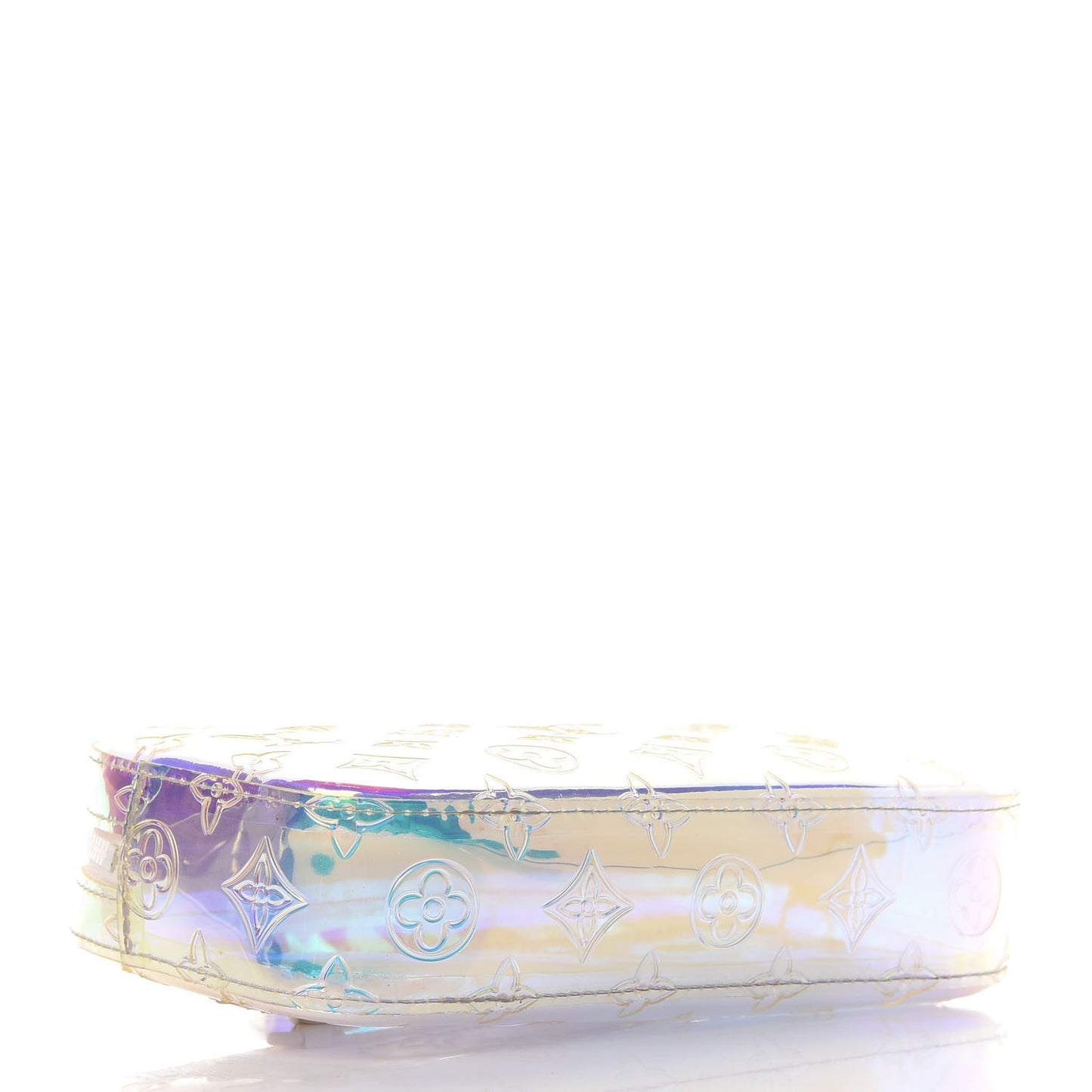 PVC Monogram Pochette Volga Iridescent Prism