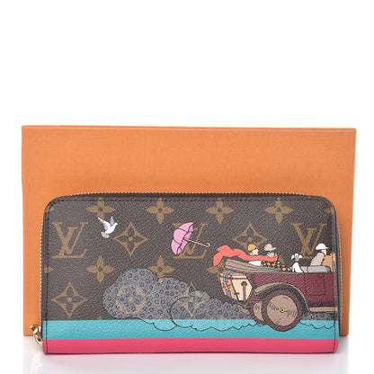 Louis Vuitton Monogram 2015 Christmas Animation Zippy Wallet Hibiscus 8 of 8